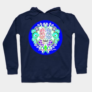 the catrina in tree of life ecopop totonac art popular zentangle white Hoodie